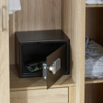 &bdquo;Yale YSV/200/DB2&ldquo; laisvai pastatomas 8,6 l plieno seifas, juodas