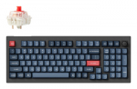 KEYCHRON V5 Max RGB - US Layout - Hot-Swappable Gateron Jupiter Red Wireless Keyboard