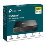 Tinklo Vaizdo Įra&scaron;ymo Įrenginys - TP-LINK VIGI NVR1008H-8MP 8 PoE+ Prievadai 16MP Dekodavimas 4K HDMI I&scaron;vestis
