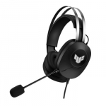 ASUS TUF Gaming H1 Gen II Laisvų rankų įranga Vielinis Su lankeliu Žaidimams USB A tipo Juoda