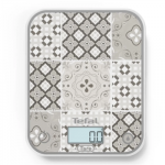 TEFAL Electronic Kitchen Scale | Optiss BC50D6V0 | Graduation 0.5/1 g | Display type LCD | Mozaic Decor