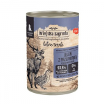 WIEJSKA ZAGRODA Forest Flavors Puppy Deer with quail - drėgnas ėdalas &scaron;unims - 400g