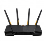 Asus TUF-AX3000 V2 Gaming dviejų dažnių WiFi 6 mar&scaron;rutizatorius (router), skirtas žaidimams su mobilaus žaidimo režimu, 3 žingsnių prievado persiuntimu, 2.5Gbps jungtimi, AiMesh, skirto mesh WiFi, AiProtection Pro tinklo apsauga