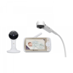 Motorola | L | 5.0" LCD colour display with 480 x 272 resolution; Lullabies; Room temperature monitoring; Infrared night vision; LED sound level indicator; Wi-Fi connectivity for on-the-go viewing; 2.4GHz FHSS wireless technology for in-home viewing; ...