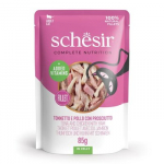 SCHESIR in jelly Tuna and chicken with ham - &scaron;lapias kačių maistas - 85 g