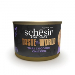 SCHESIR Taste the world Chicken thai coconut - drėgnas ėdalas &scaron;unims - 150g