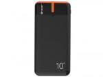 PowerBank EnerGo 10000mAh black-orange