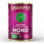 CHAMPER Gastro Monoprotein Beef - drėgnas ėdalas &scaron;unims - 400g