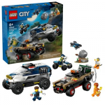 LEGO CITY 60449 Policijos automobilio persekiojimas bekelėje