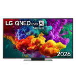 LG QNED87 evo AI, 55'', 4K UHD, QNED Mini LED, juodas - Televizorius