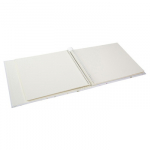 Albumas svečių knyga GOLDBUCH 47001 Floral Embrace 29x23/50psl | spiralinio ri&scaron;imo | kampučiai/lipdukai