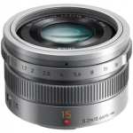 Panasonic LEICA DG SUMMILUX 15mm / F1.7 ASPH. (H-X015E-S) Silver