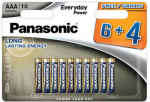 Panasonic Everyday Power battery LR03EPS/10BW (6+4)