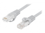 Lanberg | Patchcord Cat.6 UTP LSZH CU Fluke Passed | PCU6-10CU-0025-S | 0.25 m | Grey