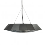 TunaBone | Electric Ceiling Infrared Patio Heater | TB2068C-01 | Patio heater | 2000 W | Number of power levels 1 | Suitable for rooms up to 20 m&sup2; | Black | IP45