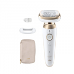 Braun Epilator | 9-011 3D Silk-epil 9 Flex | Operating time (max) 50 min | Number of power levels 2 | Wet and Dry | White/Gold