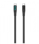 Havit CB6254 - Įkrovimo kabelis i&scaron; C tipo USB į C tipo USB, 1 m (juodas)
