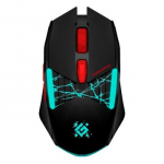KOMPIUTERIO PELĖ DEFENDER GM-237 HORRODINE RF 3200dpi 6P JUODA