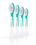 Philips | Replacement brush heads | HX6044/90 Sonicare For Kids7+ | Heads | For kids | Number of brush heads included 4 | White/Blue