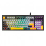 MARVO K638B Soldat S50B Laidinė žaidimų klaviatūra | USB | Juoda