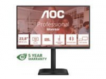 AOC | 24E4CV | 23.8 " | IPS | FHD | 16:9 | 120 Hz | 4 ms | 1920 x 1080 pixels | 300 cd/m&sup2; | Black