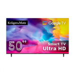 &bdquo;Kr&uuml;ger and Matz KM0250UHD-G&ldquo; 126 cm (50") UHD i&scaron;manusis televizorius su &bdquo;Wi-Fi&ldquo; ir juodas
