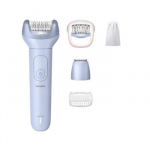 Philips Epilator | BRE711/00 Series 8000 | Operating time (max) 60 min | Number of power levels 2 | Wet and Dry | Blue