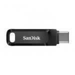 USB Atmintinė - SanDisk 256 GB USB Type-A / Type-C 3.2 Gen 1 Juoda