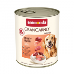 ANIMONDA GranCarno Beef with chicken - drėgnas ėdalas &scaron;unims - 800g