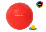 Tunturi Gymball Mank&scaron;tos kamuolys su pompa 65cm, Raudona