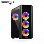 CHIEFTEC Scorpion 3 Gaming ATX case 4x 120mm A-RGB Rainbow fans