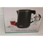 SALE OUT. Gorenje K15DWBK Kettle, Electric, Capacity 1.5 L, Power 2200 W, Stainless Steel, Black, DAMAGED PACKAGING, SCRATCHES | Kettle | K15DWBK | Electric | 2200 W | 1.5 L | Stainless steel | 360&deg; rotational base | Black | DAMAGED PACKAGING, SCRATCHES