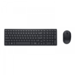 DELL KM555 Wireless Bluetooth v5.1 Silent Keyboard and Mouse Set | Black | JAV raidžių i&scaron;sidėstymas