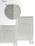 Albumas INNOVA Q4108449M Glitter silver 10x15 200 | ki&scaron;eninis | klijuotas |