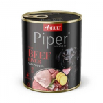 DOLINA NOTECI Piper Animals with beef liver and potatoes - drėgnas ėdalas &scaron;unims - 800g