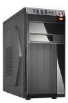 Case|GOLDEN TIGER|Supported motherboard form factors micro ATX|Black|Midi Tower|Baltimore 530|BALTIMORE5302USB2+2USB3