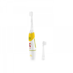 ETA Toothbrush | Sonetic ETA071090050 | Battery operated | For kids | Number of brush heads included 2 | Number of teeth brushing modes 1 | Yellow/White