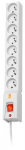 Surge Protector LX 810, 1L, 3.0m, gray