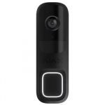 Belaidis Mar&scaron;rutizatorius - Smart Video Doorbell AJAX DoorBell 4MP HDR 155&deg; Wi-Fi Įkraunamas Juodas