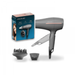Cecotec Hair dryer | IoniCare Power and Go Heaven | 2000 W | Number of temperature settings 2 | Ionic function | Diffuser nozzle | Grey