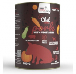 SYTA MICHA Chef Pork with vegetables - drėgnas ėdalas &scaron;unims - 400g