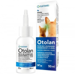EUROWET Otolan - skystis ausų sierai &scaron;alinti &scaron;unims ir katėms - 50 ml