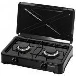 Ravanson K-02TB viryklė (Juoda) Stalvir&scaron;is Dujinė 2 zone(s)