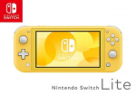 Nintendo Switch Lite geltona ne&scaron;iojama žaidimų konsolė