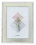 Rėmelis GED 21x30 medinis I121 &scaron;v. pilkas su sidabru|30x15mm