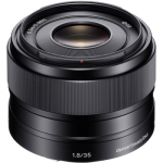 Sony E 35mm F1.8 OSS (Black) | (SEL35F18/B)