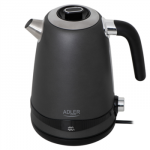 Adler Kettle | AD 1295g SS | Electric | 2200 W | 1.7 L | Stainless Steel | 360&deg; rotational base | Grey