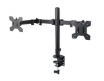 Esperanza ERW018 Stalo laikiklis dviem 10-27'' monitoriams iki 8 kg