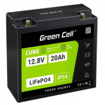 Green Cell LFPGC12V20AH UPS akumuliatorius Ličio geležies fosfatas (LiFePO4) 12,8 V 20 Ah