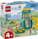 LEGO BLUEY 11201 Pramogos žaidimų aik&scaron;telėje su Bluey ir Chloe